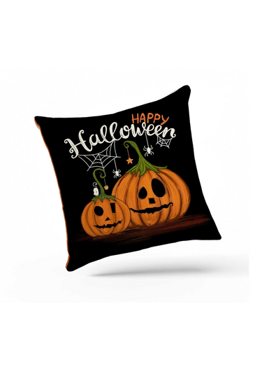 Halloween Vibes Pumpkin Cushion